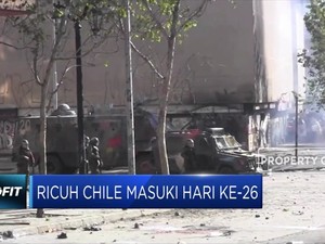 Demo Chile Masuki Hari ke-26