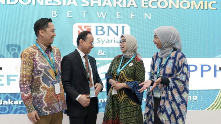 BNI Syariah mencatatkan empat kesepakatan bisnis dalam acara business matching pada pembukaan Indonesia Sharia Economic Festival (ISEF) 2019 di JCC Senayan.