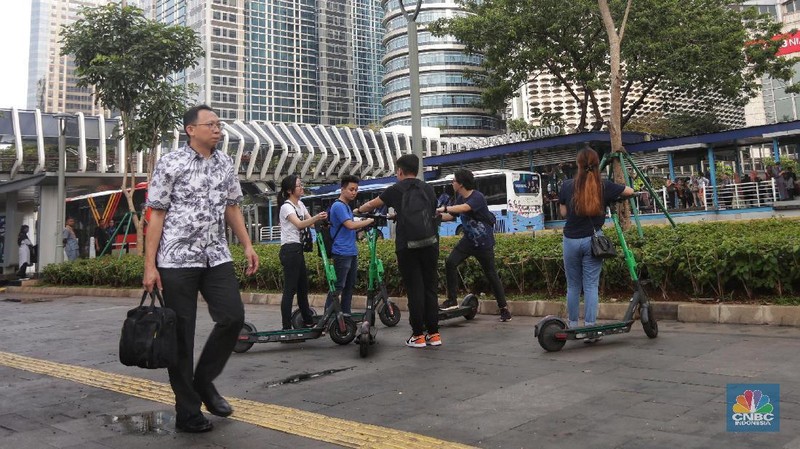 Aplikasi berbasis penyewaan transportasi yang banyak disewa anak muda belakangan ini muncul sebagai primadona baru