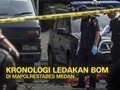 VIDEO: Pelaku Bom Bunuh Diri Dua Kali Ditegur Polisi
