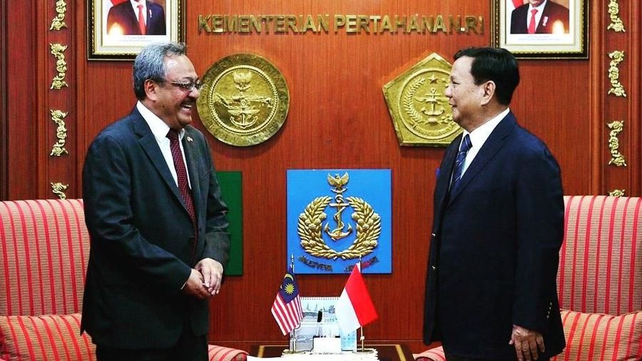 Menhan Prabowo Subianto menerima kunjungan kehormatan dari sejumlah duta besar sejak kemarin.
