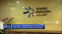 Laba Bersih Tower Bersama Turun 1,84%