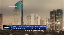 BNI Dapat Fasilitas Pinjaman Berjangka USD 750 Juta