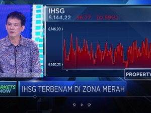 Dikepung Sentimen Global, IHSG Terbenam di Zona Merah