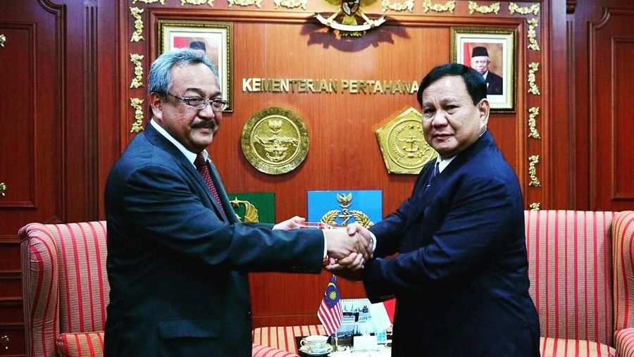 Menhan Prabowo Subianto menerima kunjungan kehormatan dari sejumlah duta besar sejak kemarin.