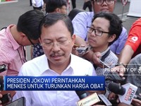 Presiden Jokowi Perintahkan Menkes Turunkan Harga Obat