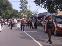 Penampakan Polrestabes Medan Pasca Bom Bunuh Diri Jaket Ojol