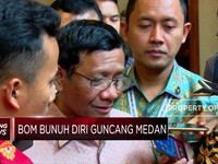Mahfud MD: Ledakan di Polrestabes Medan Ancaman Radikalisme