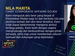 Gojek Tanggapi Atribut Terduga Pelaku Bom Polrestabes Medan