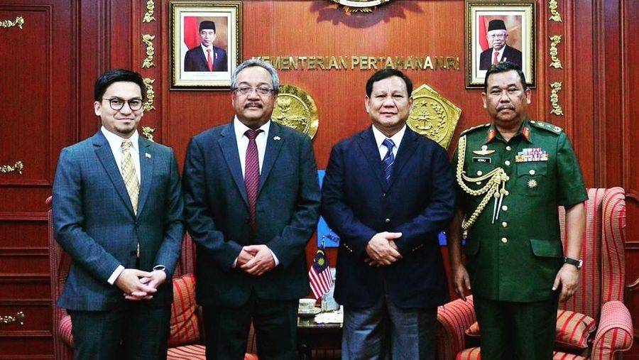 Menhan Prabowo Subianto menerima kunjungan kehormatan dari sejumlah duta besar sejak kemarin.