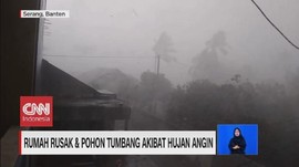 VIDEO: Hujan Disertai Angin Landa Sejumlah Daerah