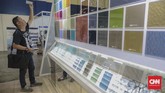 Sebanyak 124 pelaku usaha dari 14 negara meramaikan Glasstech Asia 2019. Pameran tahunan produk dan teknologi terkini industri kaca ini digelar di ICE BSD, pada 12-14 November 2019 lalu. (CNN Indonesia/Bisma Septalisma).
