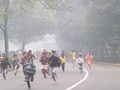 VIDEO: India Gelar Lomba Lari di Tengah Kabut Asap
