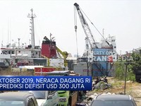 Neraca Dagang RI Diprediksi Defisit USD 300 Juta