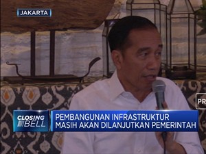 Jokowi: Pembangunan Infrastruktur Harus Dilanjutkan