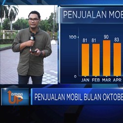 Penjualan Mobil Bulan Oktober Turun