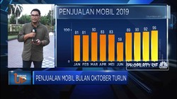 Penjualan Mobil Bulan Oktober Turun