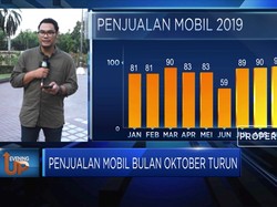 Penjualan Mobil Bulan Oktober Turun