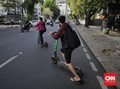 Otopet Listrik GrabWheels Wajib Digunakan di Jalur Sepeda