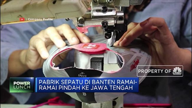  Pabrik  Sepatu di Banten Ramai Ramai Pindah Ke Jawa  Tengah 