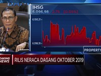 Neraca Perdagangan Oktober Surplus USD 161,3 Juta