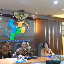 BPS: Maret 2020 Terjadi Inflasi 0,1%, Disumbang Kenaikan Emas