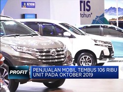 Oktober 2019, Penjualan Mobil Turun 9,5% (YoY)