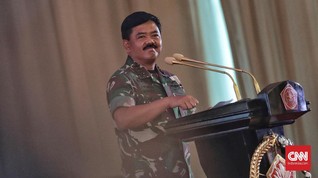 Panglima TNI Mutasi 45 Perwira Tinggi di Akhir Januari