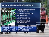 Tren Skuter Listrik Grabwheels Di DKI Jakarta