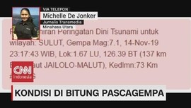 VIDEO: Kondisi Bitung Pasca Gempa
