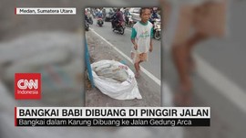 VIDEO: Bangkai Babi Dibuang di Jalanan Kota Medan