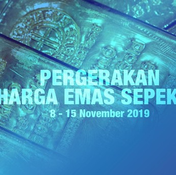 Naik Tipis, Ini Pergerakan Harga Emas Sepekan