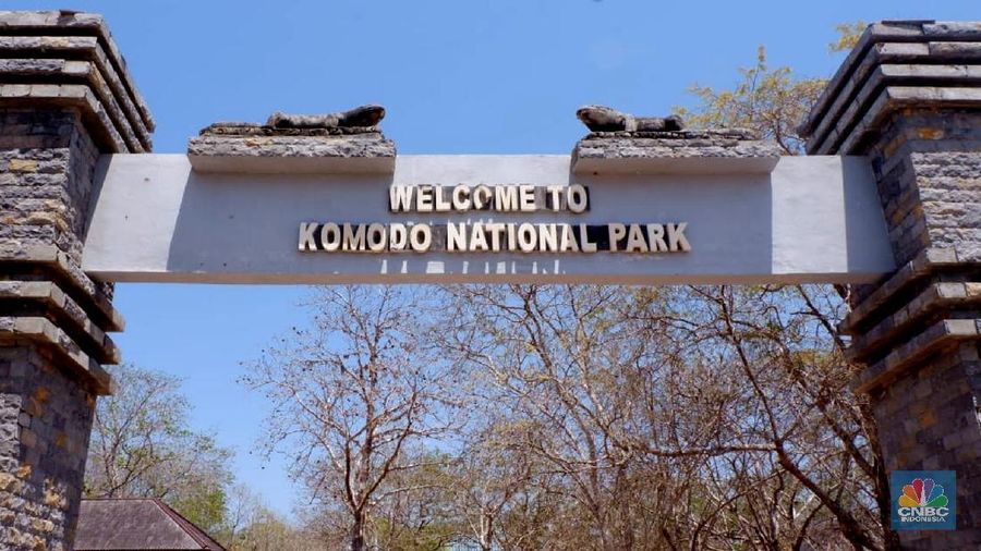 Taman Nasional Komodo, Pulau Komodo, Labuan Bajo, Flores (CNBC Indonesia/Lidya Kembaren)
