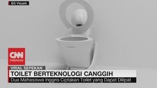 VIDEO: Toilet Gaya Baru, Toilet Yang Bisa Dilipat