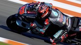 Fabio Quartararo mencatatkan waktu tercepat di babak kualifikasi MotoGP Valencia 2019 dengan 1 menit 29,978 detik. (JOSE JORDAN / AFP)