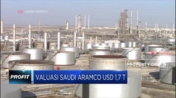 Valuasi Saudi Aramco USD 1,7 T