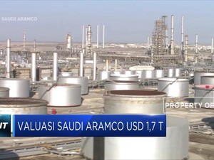 Valuasi Saudi Aramco USD 1,7 T