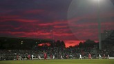 Portugal memastikan lolos ke Piala Eropa 2020 berstatus sebagai runner-up Grup B, mendampingi Ukraina yang menjadi juara grup. (AP Photo/Francisco Seco)