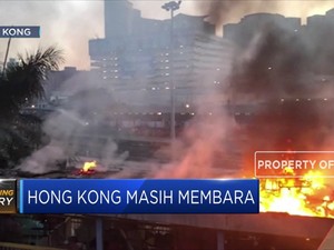Kampus Jadi 'Medan Perang' Baru Di Hong Kong