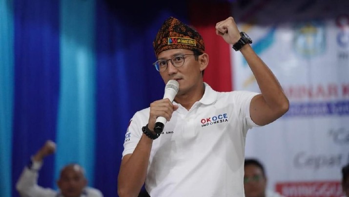 Demikian dikatakan Sandi saat berkunjung ke Jambi.