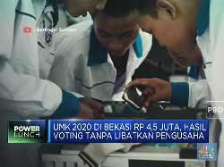 Sah! UMK 2020 Kota Bekasi Rp 4,58 Juta, Kalahkan UMP Jakarta
