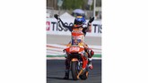 Jorge Lorenzo pensiun dengan catatan lima gelar juara dunia, dua gelar di kelas 250cc dan tiga gelar di kelas MotoGP. (Photo by JOSE JORDAN / AFP)