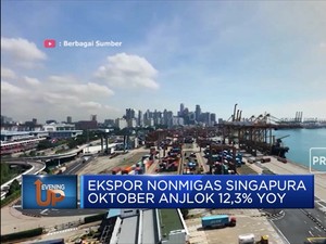 Ekspor Singapura Oktober Anjlok