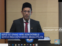 Nadiem Makarim Masuk Daftar Time 100 Next