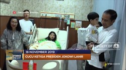 Cucu Ketiga Jokowi Lahir hingga Kampus di Hong Kong Terbakar