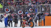 Balapan MotoGP Valencia jadi balapan terakhir Jorge Lorenzo karena ia sudah memutuskan pensiun. (Photo by JOSE JORDAN / AFP)