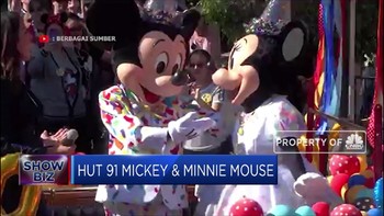 91 Tahun Bersama, Mickey & Minnie Mouse Rayakan Hari Jadinya