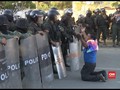VIDEO: Aksi Pendukung Morales Berujung Bentrok dengan Polisi