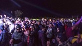 Festival musik Les Dunes Electroniques, yang pertama kali diadakan pada tahun 2014, kembali digelar pada akhir pekan lalu. (AFP/Amine Landoulsi)