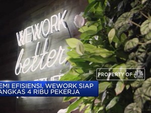 Demi Efisiensi, WeWork Siap PHK 4 Ribu Pekerja